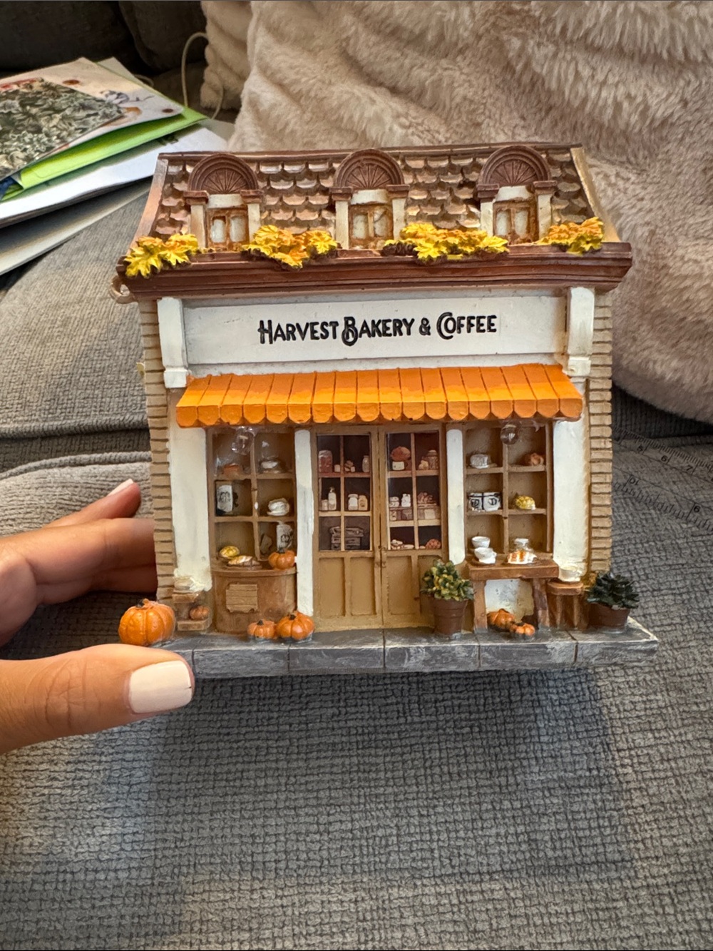 Miniature Bakery & Coffee Shop Fall Decor
